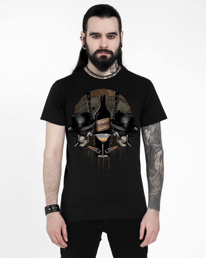 Blues Unisex Shirt alt="Death Blues Unisex Shirt fashion kull designing by Tributica"