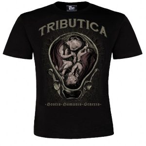 alt="Hostis Humanis Generis Unisex Shirt von Tributica Streetwear"