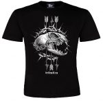 alt="Cat Unisex Shirt von Tributica – schwarzes Cat Shirt"