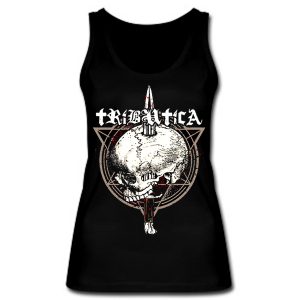 alt="Attack Girlie Tank Top – Vorderansicht von Tributica Streetwear"