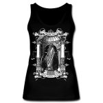alt="Mors Omnia Girlie Tank Top – Vorderansicht von Tributica Streetwear"