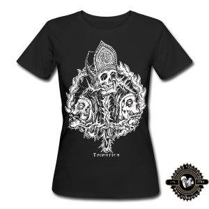 Qualitativ hochwertiges und bequemes figurbetontes Goth Girlie Shirt