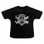 Acherontia Baby Bio-T-Shirt mit Rundhals von Tributica Streetwear