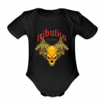 Dragon Bio Baby-Body mit kurzen Armen von Tributica Streetwear