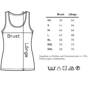 alt="Love never dies Girlie Tank Top von Tributica – Damen Streetwear Größen"