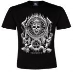 alt="Death Zone Unisex Shirt von Tributica – schwarzes Statement-T-Shirt"