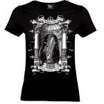 alt="Mors Omnia Aequat Girlie Shirt von Tributica Streetwear – Vorderansicht"