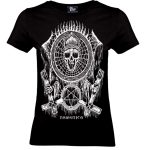 alt="Death Zone Girlie Shirt – Vorderansicht von Tributica Streetwear"