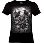 Circle of Bones Girlie Shirt von Tributica Streetwear – düster, bequem & nachhaltig. Jetzt exklusiv online im Kooperations-Shop entdecken!